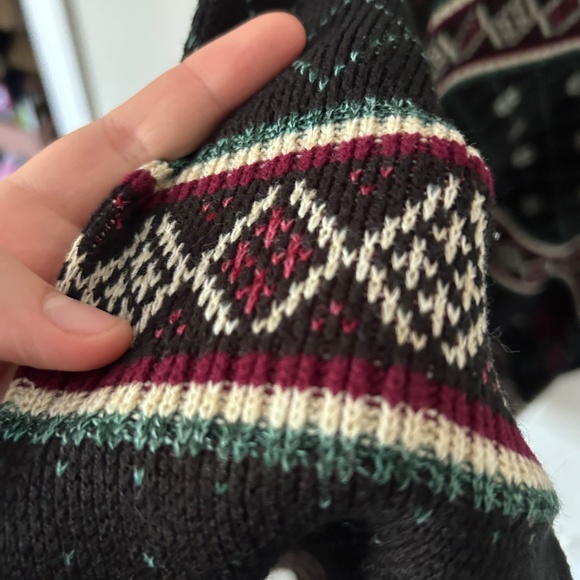 Women’s slouchy winter knit sweater - Picture 4 of 4